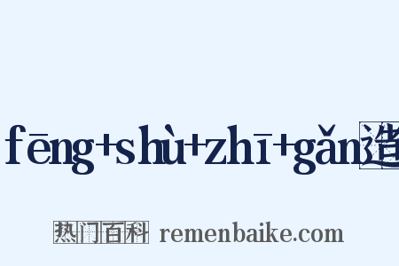 fēng+shù+zhī+gǎn造句是什么意思的图片